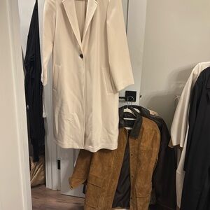 Elegant Cream Women's Coat